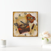 Het is geschreven in het  vierkante klok (Huis)