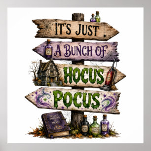 Het Is Gewoon Een Bende Hocus Pocus Poster