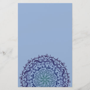 Het is gewoon een fase-maanfase-moonkind briefpapier