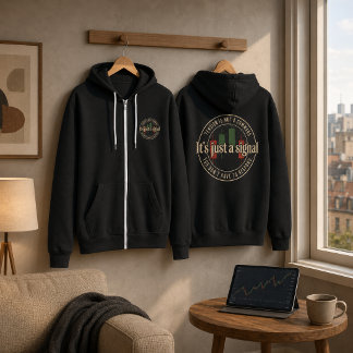 Het is gewoon een signaal Handelspsychologie ontwe Hoodie