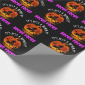 Het is gewoon een stel Hocus Pocus Pompoen Hallowe Cadeaupapier (Hoek)