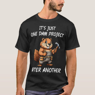 Het is gewoon het ene verdomde project na het ande t-shirt
