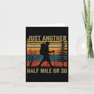 Het is gewoon nog een halve mijl of zo Wandelen Hu Kaart