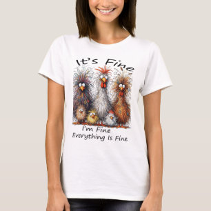 Het Is Goed Alles Is Goed Kip Dan T-shirt