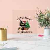 Het is goed dat ik alles goed vind.. acryl bord (Huwelijk)