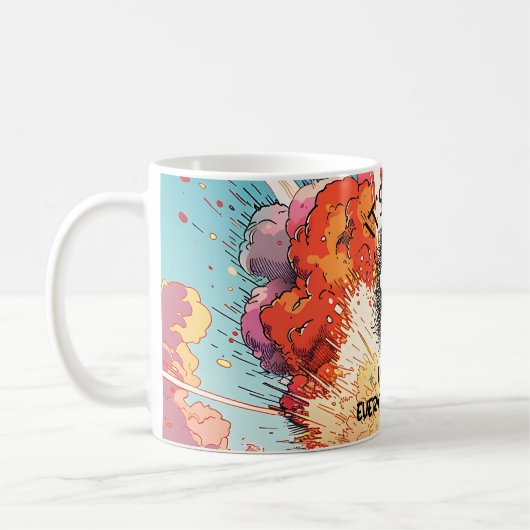 Het is goed dat ik alles goed vind. koffiemok (Links)