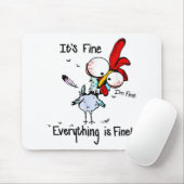 Het is goed dat ik alles goed vind.. muismat (Met muis)