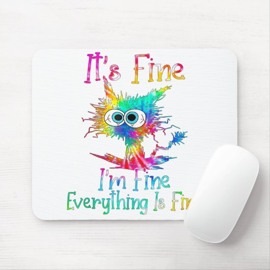 Het is goed dat ik alles goed vind.. muismat (Met muis)