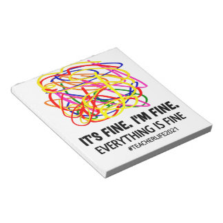 Het is goed dat ik alles goed vind.. notitieblok