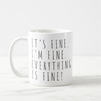 Het is goed dat ik alles goed vind.. ..prima Coffe Koffiemok