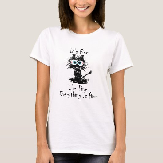 Het is goed dat ik alles goed vind.. t-shirt (Voorkant)