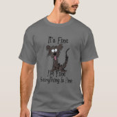 Het is goed dat ik alles goed vind.. t-shirt (Voorkant)