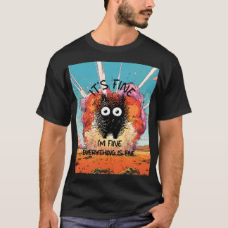 Het is goed dat ik alles goed vind. t-shirt