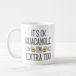 Het is goed Guacamole dat ik te veel ben Koffiemok