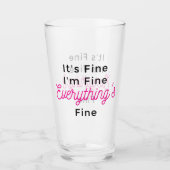 Het Is Goed Ik Ben Goed Alles Is Goed Glas (Voorkant)