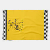 Het is goed keukenhanddoek (Horizontaal)
