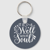 Het is goed met mijn Inspirerend op basis van het  Sleutelhanger (Voorkant)