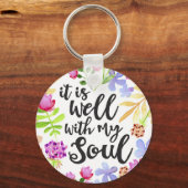 Het is goed met mijn sleutelhanger. sleutelhanger (Voorkant)