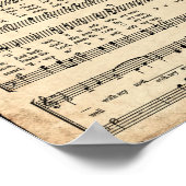 Het is goed met mijn  soep Hymn Poster (Hoek)