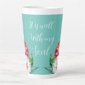 Het is goed met mijn soep latte mok (Voorkant)