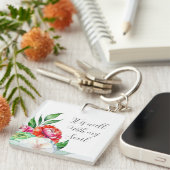 Het is goed met mijn soep sleutelhanger (Voorkant Rechts)