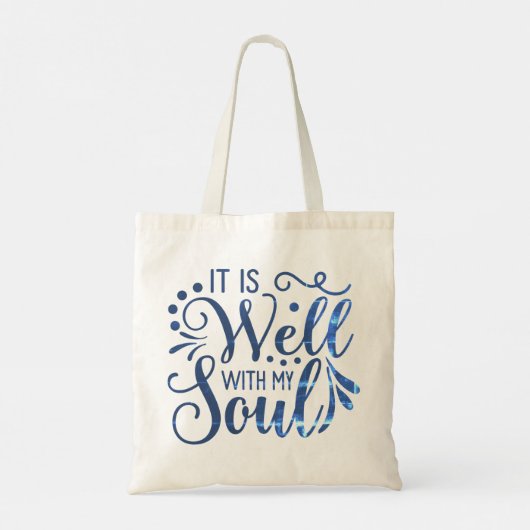 Het is goed met mijn sol tote bag (Achterkant)