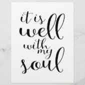 Het is goed met mijn ziel (Voorkant)