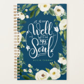 Het is goed met mijn ziel - bemoedigend planner (Voorkant)