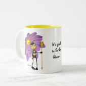 "Het is goed om de koningin te zijn" - Bijen Mok (Voorkant links)