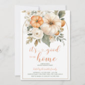 Het is goed om thuis te zijn Pumpkin housewarming Kaart (Voorkant)