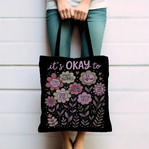 Het is goed voor Boho Floral Draagtas