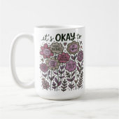 Het is goed voor Boho Floral Koffiemok (Links)