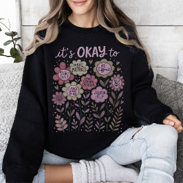 Het is goed voor Boho Floral Trui