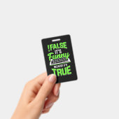 Het is grappig badge (Handheld)