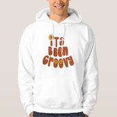 Het is groovy hoodie (Voorkant)