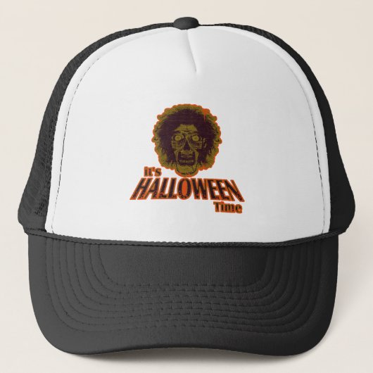 Het is Halloween Time Trucker Pet (Voorkant)