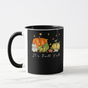 Het is herfst allemaal Halloween Pompoen Herfstbla Mok