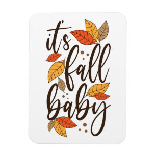 Het is Herfst Baby Magneet