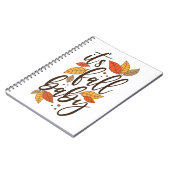 Het is Herfst Baby Notitieboek (Linkerzijde)