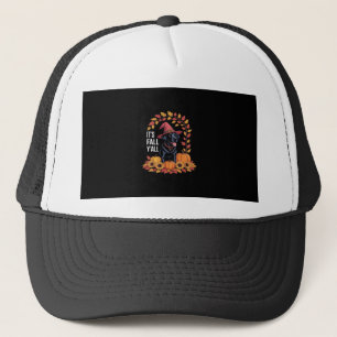 Het is herfst, Halloween herfst grappige quote Trucker Pet