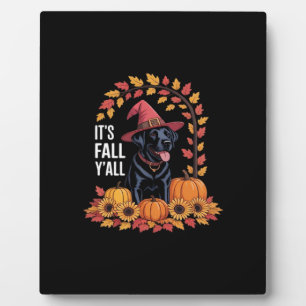 Het is herfst, Halloween herfst leuk citaat Fotoplaat