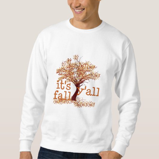 Het is herfst jongens Basic Clean Trui (Voorkant)