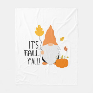 Het is herfst, jongens! Kabouter Schattige herfst Fleece Deken