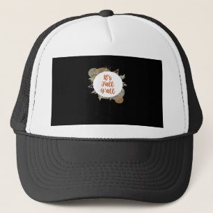 Het is herfst, jongens, koel uniek trucker pet