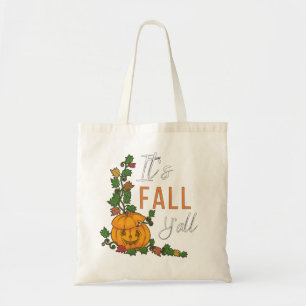 Het is herfst, jongens tote tas