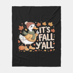 Het is herfst, mensen! Retro klassieke pompoen uit Fleece Deken