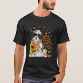 Het is Herfst Y All Havanese Dog Thanksgiving T-shirt (Voorkant)