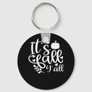 Het is Herfst Y’all! Trendy grafische kaart Sleutelhanger