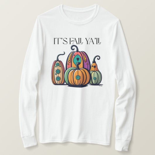 Het is Herfst Ya’ll T-shirt (Design voorkant)