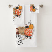 Het is Herfst Y'all Bath Towel Set Bad Handdoek (Insitu)